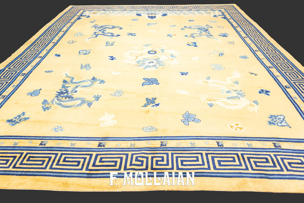Ningxia Rug Five Dragon Design n°:567323